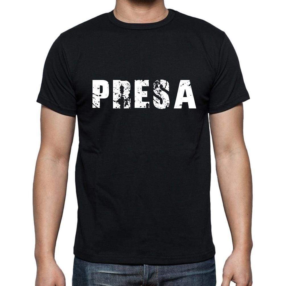 Presa Mens Short Sleeve Round Neck T-Shirt - Casual