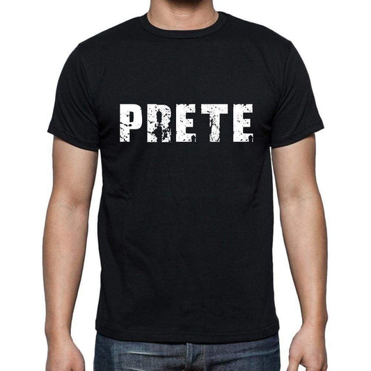 Prete Mens Short Sleeve Round Neck T-Shirt 00017 - Casual