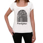 Prodigious Fingerprint White Womens Short Sleeve Round Neck T-Shirt Gift T-Shirt 00304 - White / Xs - Casual