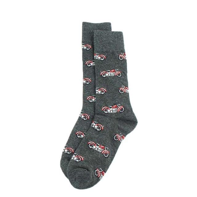 Creative Food Animal Socks Combed Cotton Funny Socks Men Novelty Design Plane Dinosaur Crew Skateboard Socks Calcetines Hombre