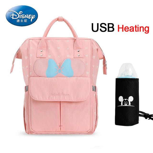 Disney Diaper Bag Maternity Nappy Backpack Large Capacity Nursing Travel Backpack Heat Preservation diaper bag backpack