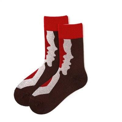 Winter Warm Women Socks Cute Casua Fashion Soft Novelty Cotton Colorful Cartoon Happy Kawaii Funny Socks For Christmas Gifts