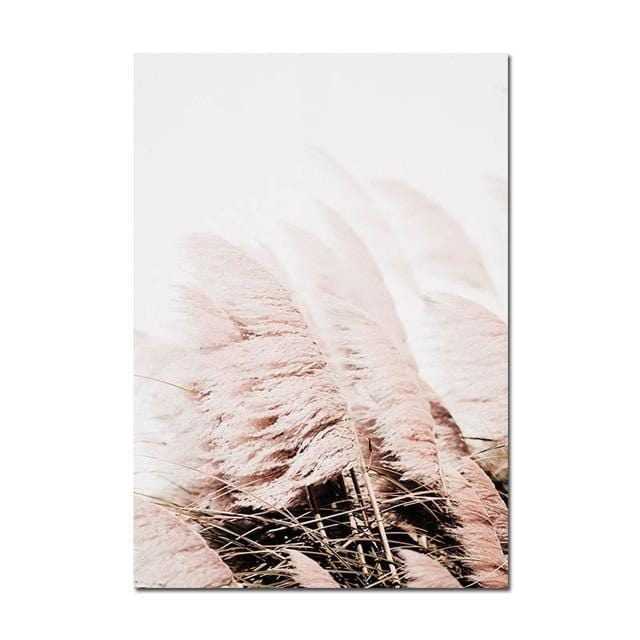 Grass Nature Picture Scandinavian Poster Landscape Wall Art Canvas Print Painting Nordic Style Modern Modern Living Room Decor
