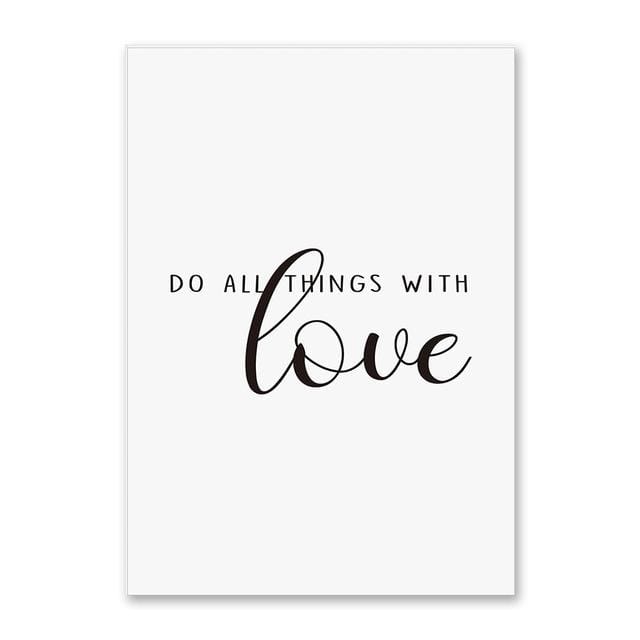Inspirational Life Quote Prints Posters Be Happy Letters Canvas Painting Modern Wall Pictures For Living Room Bedroom Home Decor