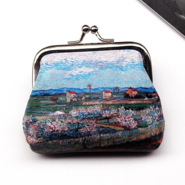 Vintage Women Printing coin Purses girl hasp Zero Wallet Ladies Clutch change purse Female mini money Bag PU Leather Carteira /5