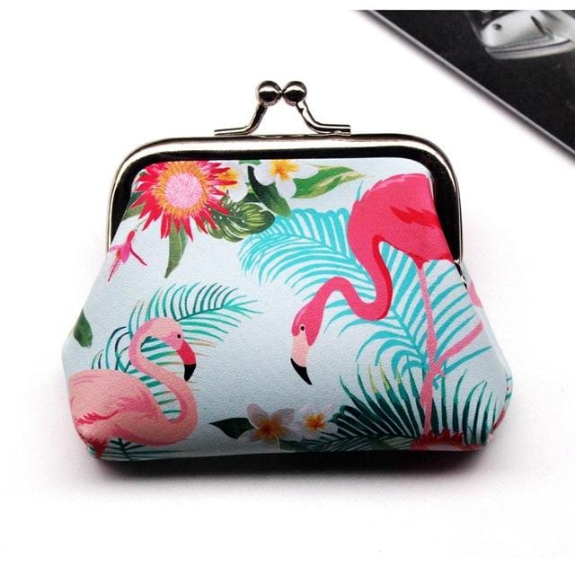 Vintage Women Printing coin Purses girl hasp Zero Wallet Ladies Clutch change purse Female mini money Bag PU Leather Carteira /5