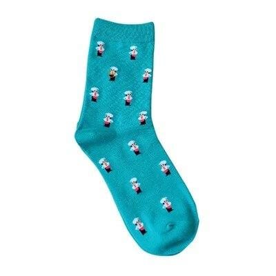 Adult Size Lovely Daily Animal Weel Socks Watermelon Dachshund Beagle Lion Farm Bull Terrier Elephant Fox Pill Fruit Dog Combo