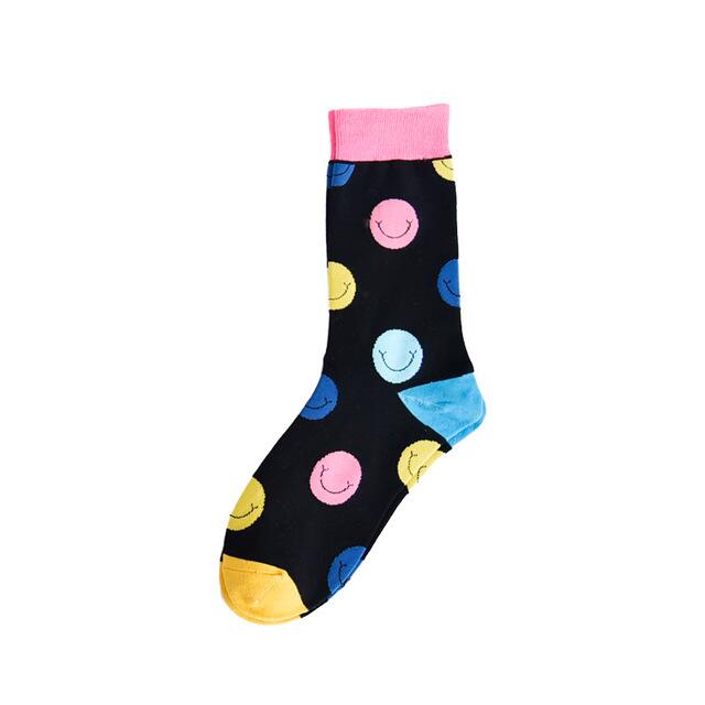 Autumn fashion street Harajuku style fun socks unisex fancy fruit animal art man cotton socks cute happy woman long socks meias