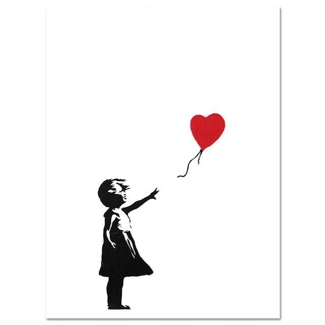 Banksy Canvas Art Print Wall Art Canvas Painting Nordic Posters And Prints Wall Pictures For Living Room Abstract Cuadros Decor