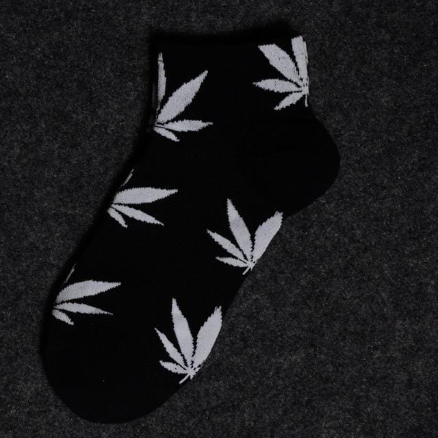 spring and autumn casual long paragraph weed boat socks Fashion comfortable high quality cotton socks leaf maple leaves