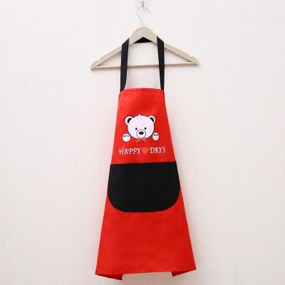 1Pcs Striped Waterproof Polyester Apron Woman Adult Bibs Home Cooking Baking Coffee Shop Cleaning Aprons Kitchen Accessory 46212