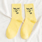Unisex Surprise Mid Men Socks Harajuku Colorful Funny Socks Men 100 Cotton 1 Pair Kawaii Size 35-42
