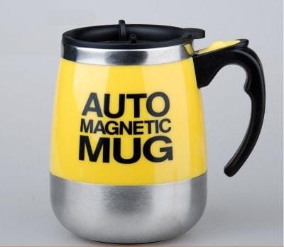 AUTO MAGNETIC MUG coffee milk mix cups 304 stainless steel tumbler Creative electric lazy Self stirring mug