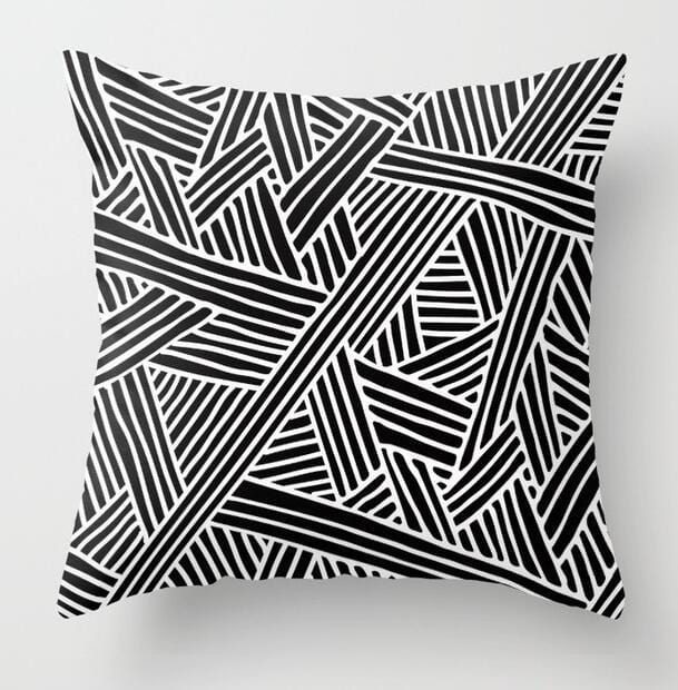 ZENGA Geometric Nordic Cushion Cover decorative cushion Throw Pillow Cover Polyester Cushion Case Sofa Bed Decorative Pillowcase