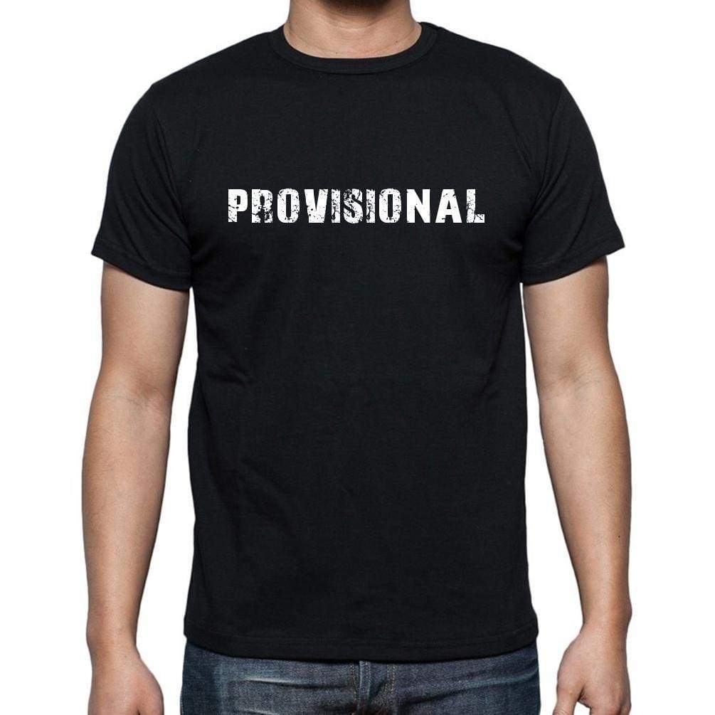 Provisional Mens Short Sleeve Round Neck T-Shirt - Casual