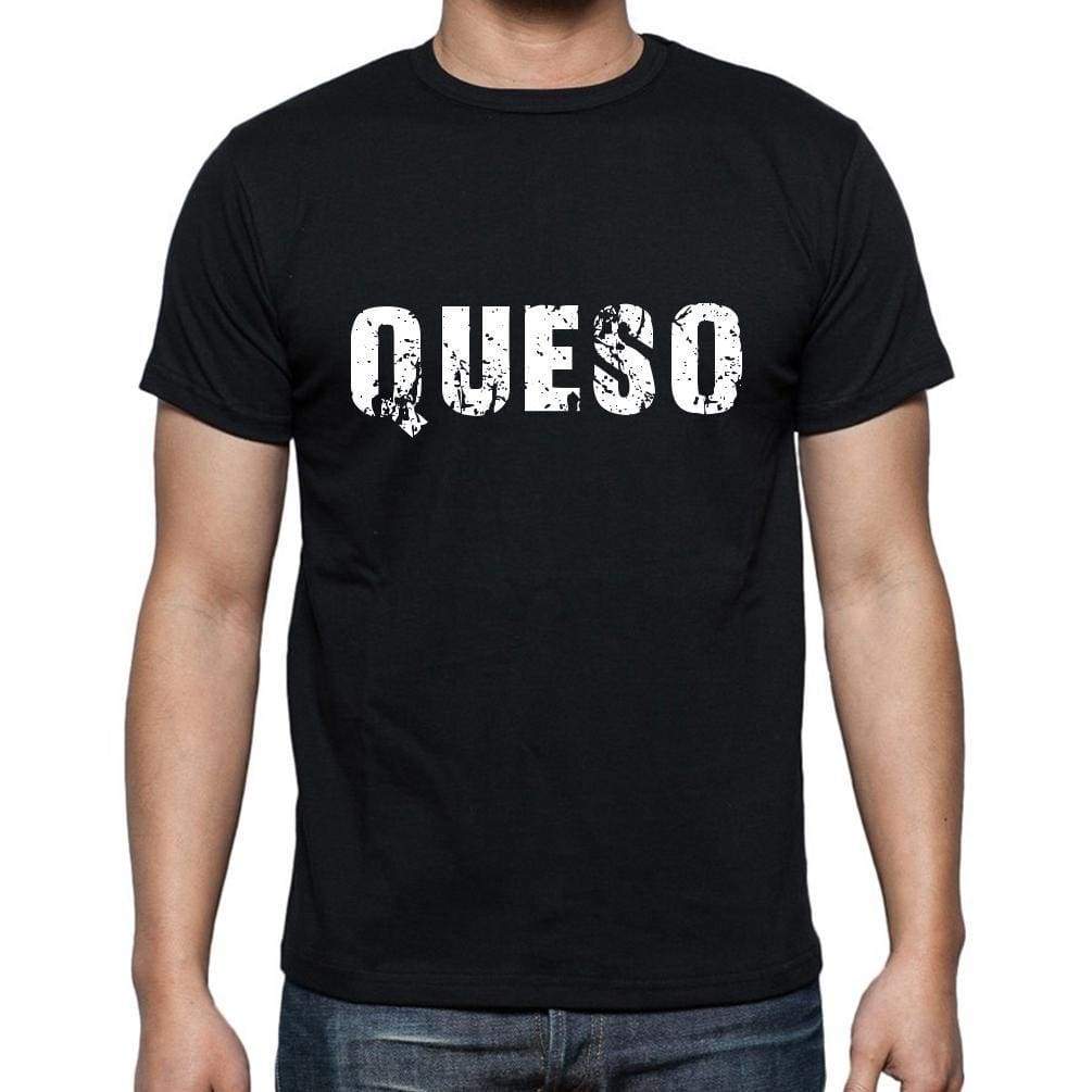 Queso Mens Short Sleeve Round Neck T-Shirt - Casual