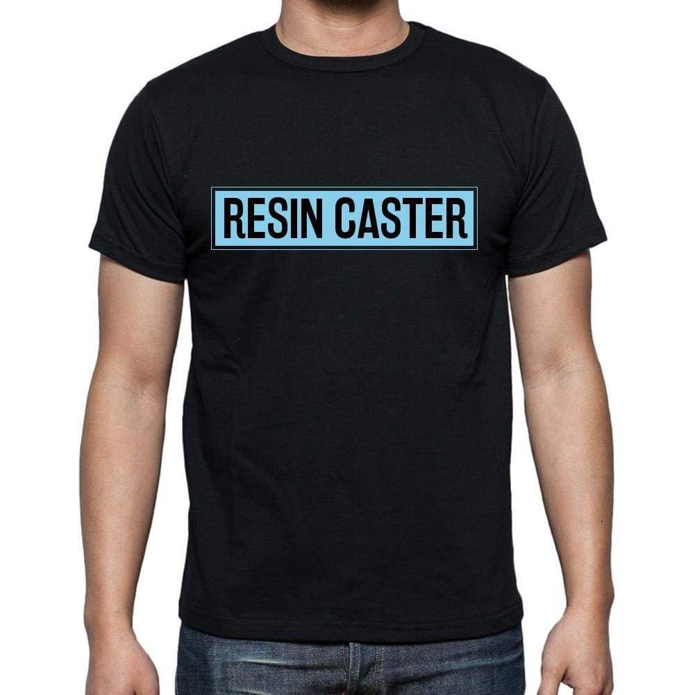 Resin Caster T Shirt Mens T-Shirt Occupation S Size Black Cotton - T-Shirt