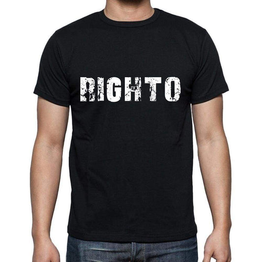 Righto Mens Short Sleeve Round Neck T-Shirt 00004 - Casual
