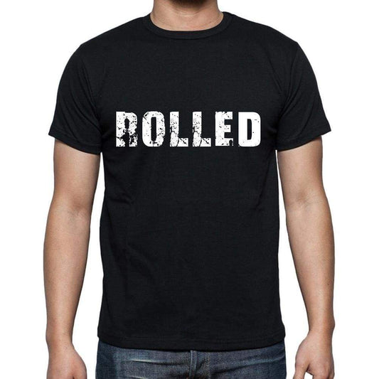 rolled ,Men's Short Sleeve Round Neck T-shirt 00004 - Ultrabasic