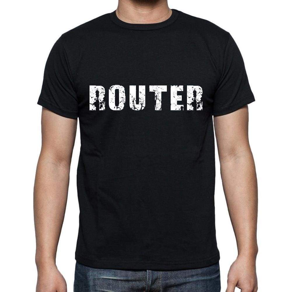 router ,Men's Short Sleeve Round Neck T-shirt 00004 - Ultrabasic