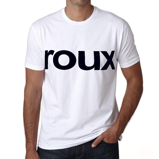 Roux Mens Short Sleeve Round Neck T-Shirt 00052