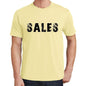 Sales Mens Short Sleeve Round Neck T-Shirt 00043 - Yellow / S - Casual