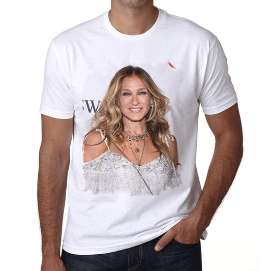 Sarah Jessica Parker Mens T-Shirt White Birthday Gift 00515 - White / Xs - Casual