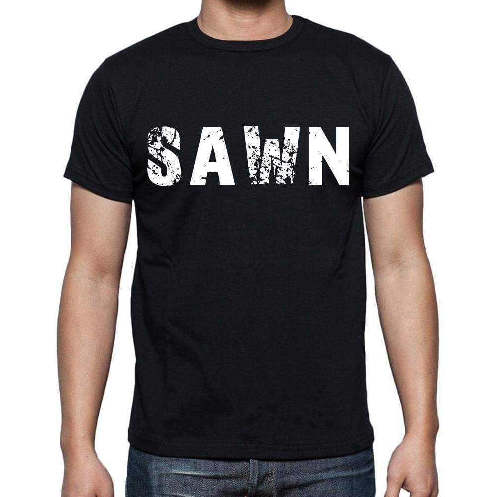 Sawn Mens Short Sleeve Round Neck T-Shirt 00016 - Casual