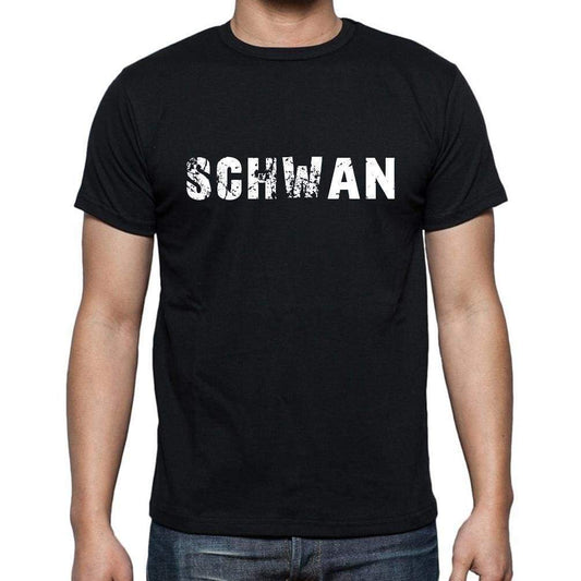 Schwan Mens Short Sleeve Round Neck T-Shirt - Casual