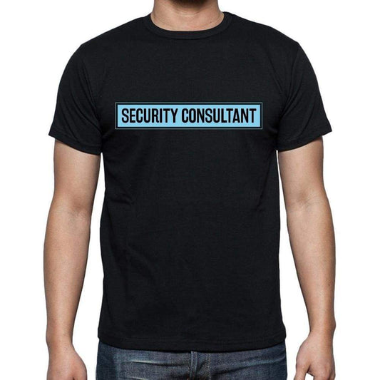 Security Consultant T Shirt Mens T-Shirt Occupation S Size Black Cotton - T-Shirt