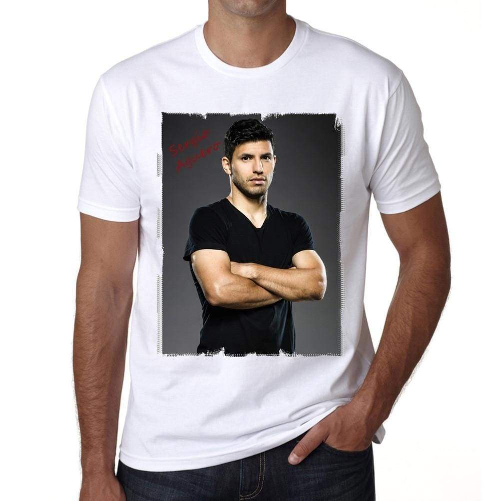 Sergio Aguero 1 T-shirt for mens, short sleeve, cotton tshirt, men t shirt 00034 - Gala