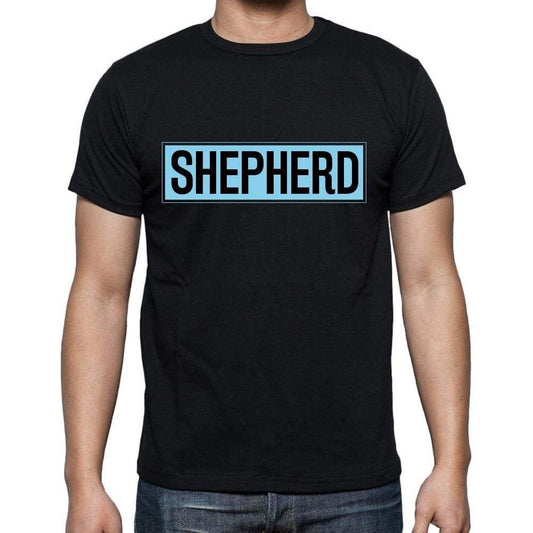 Shepherd T Shirt Mens T-Shirt Occupation S Size Black Cotton - T-Shirt