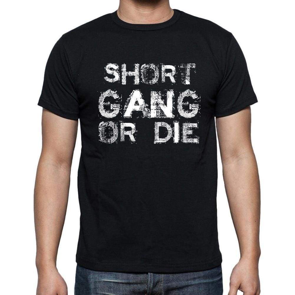 Short Family Gang Tshirt Mens Tshirt Black Tshirt Gift T-Shirt 00033 - Black / S - Casual