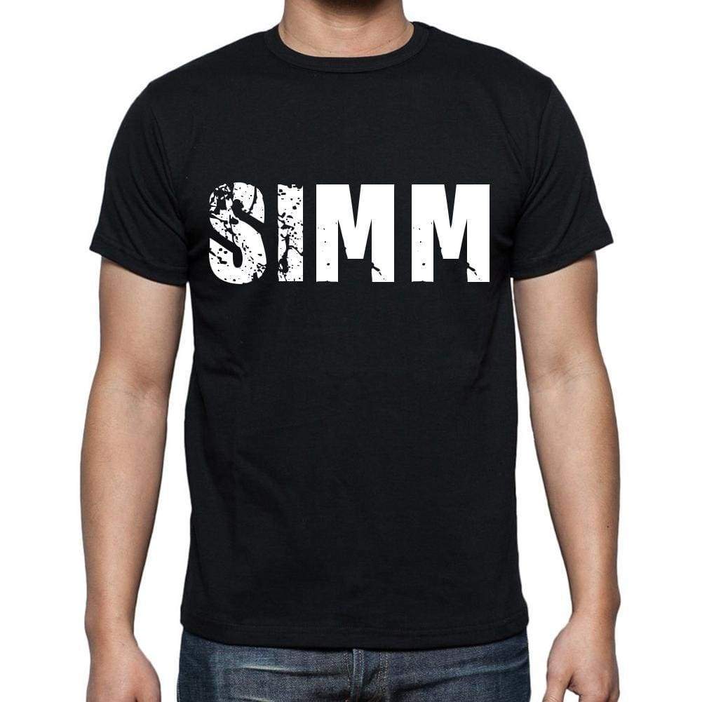 Simm Mens Short Sleeve Round Neck T-Shirt 00016 - Casual