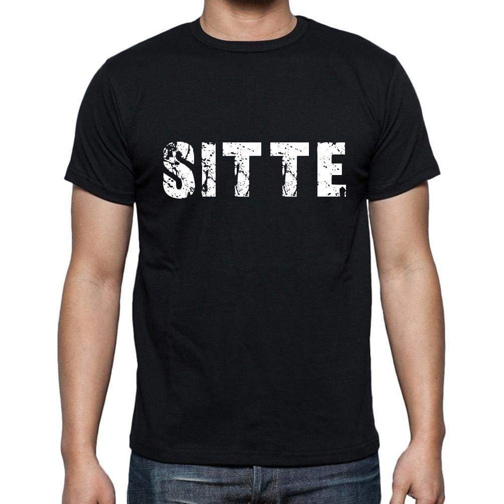 Sitte Mens Short Sleeve Round Neck T-Shirt - Casual