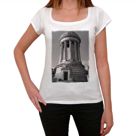 Soldiers And Sailors Monument Riverside Park New York City Womens Short Sleeve Round Neck T-Shirt 00111