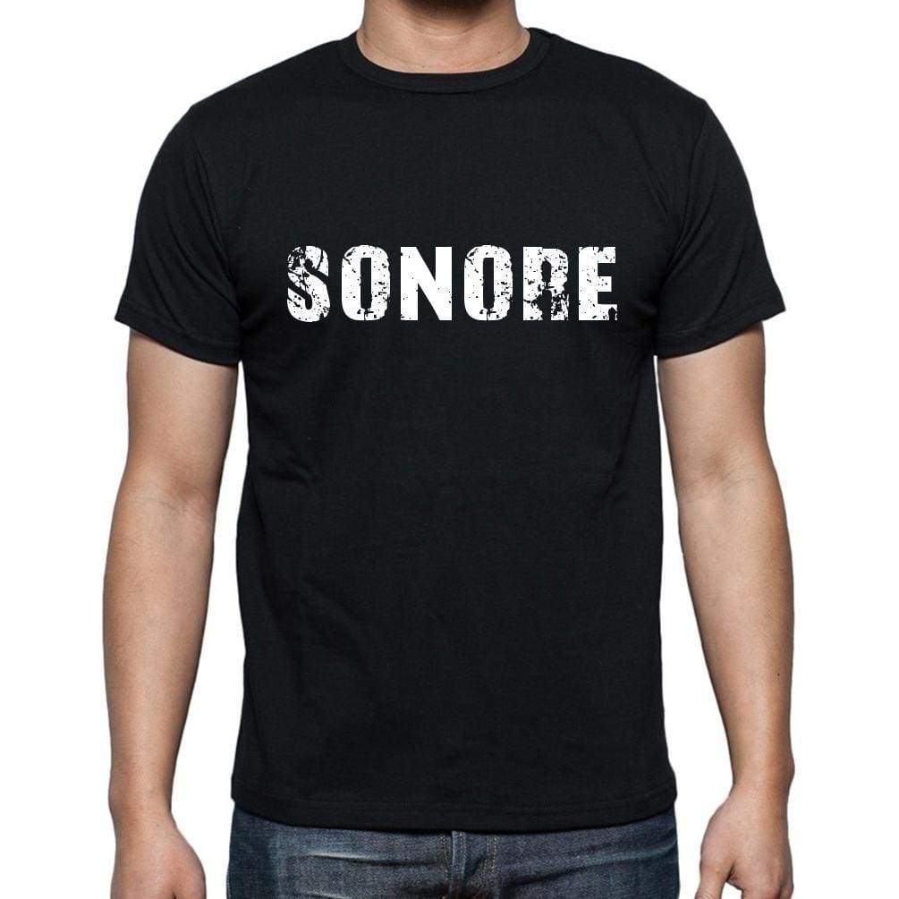 Sonore French Dictionary Mens Short Sleeve Round Neck T-Shirt 00009 - Casual
