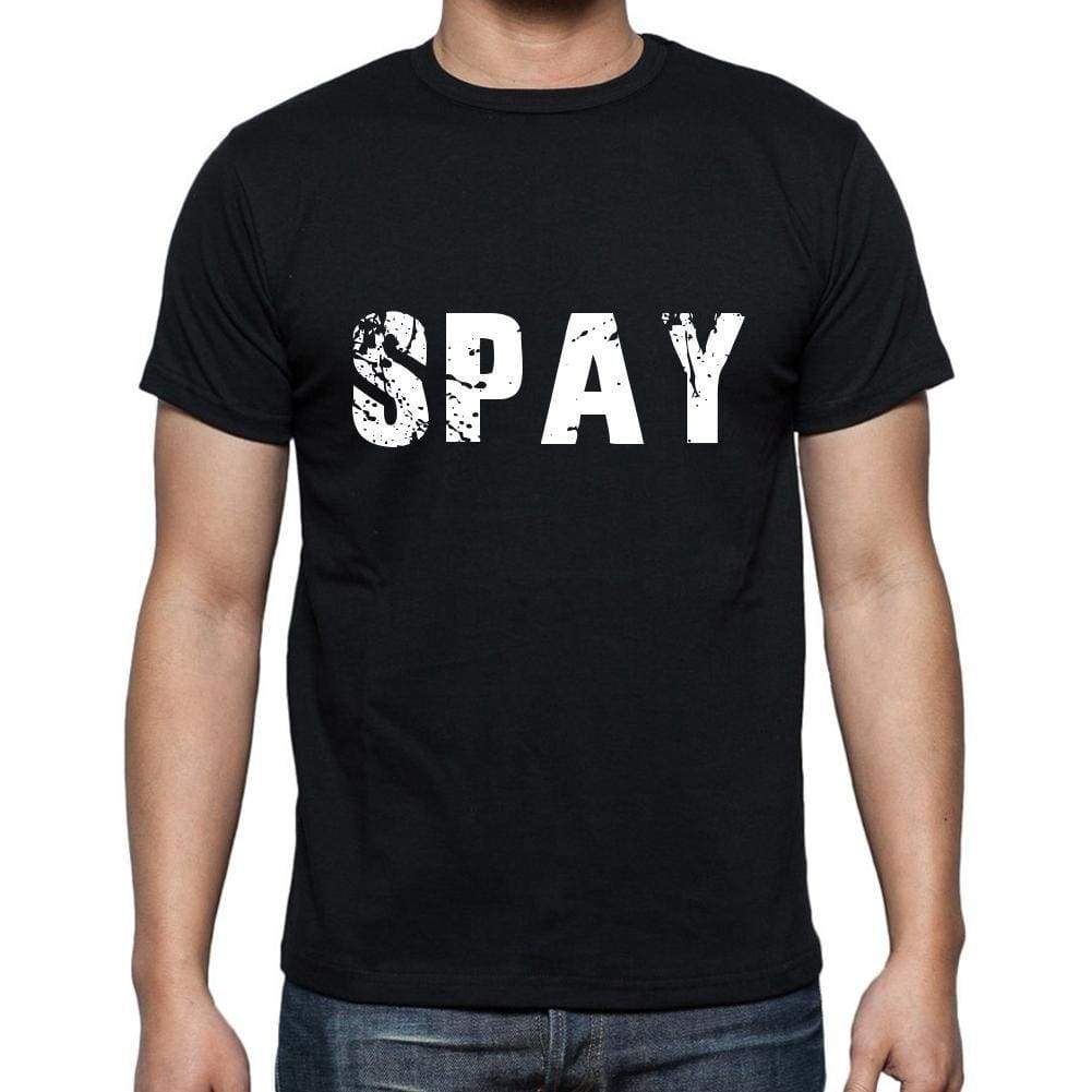 Spay Mens Short Sleeve Round Neck T-Shirt 00003 - Casual