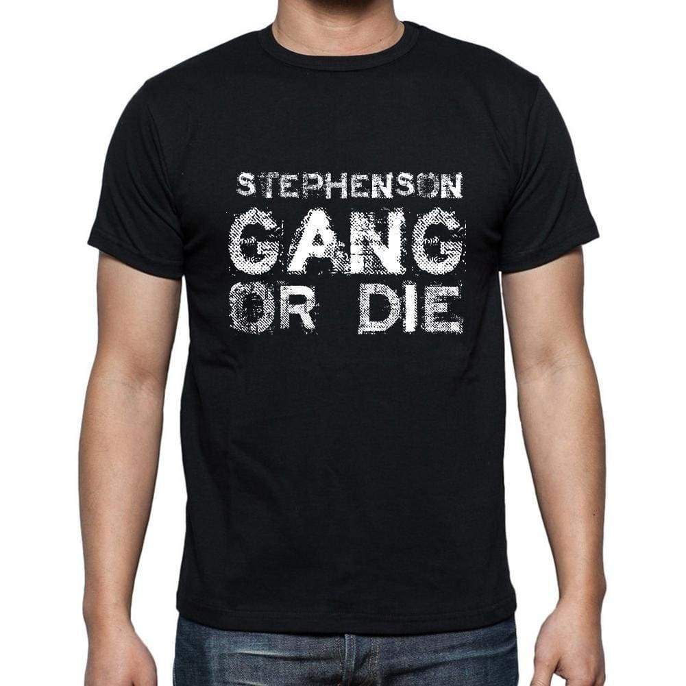 Stephenson Family Gang Tshirt Mens Tshirt Black Tshirt Gift T-Shirt 00033 - Black / S - Casual