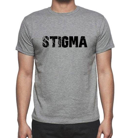 Stigma Grey Mens Short Sleeve Round Neck T-Shirt 00018 - Grey / S - Casual