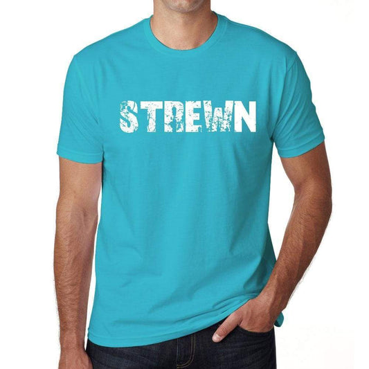 Strewn Mens Short Sleeve Round Neck T-Shirt 00020 - Blue / S - Casual
