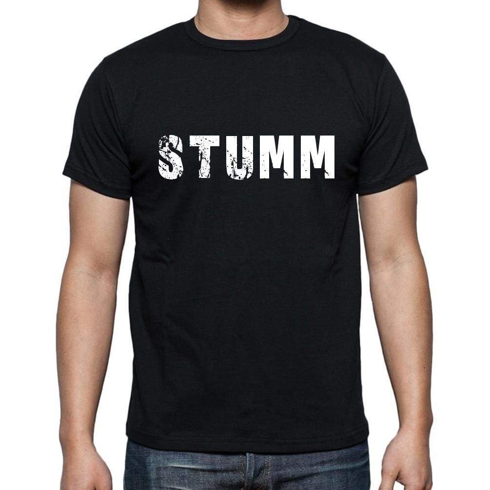 Stumm Mens Short Sleeve Round Neck T-Shirt - Casual