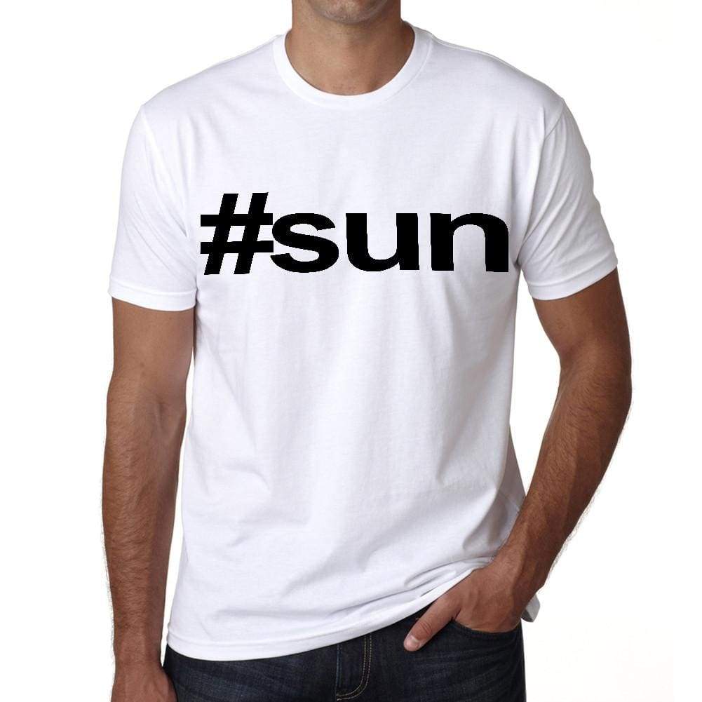 sun Hashtag <span>Men's</span> <span><span>Short Sleeve</span></span> <span>Round Neck</span> T-shirt 00076 - ULTRABASIC