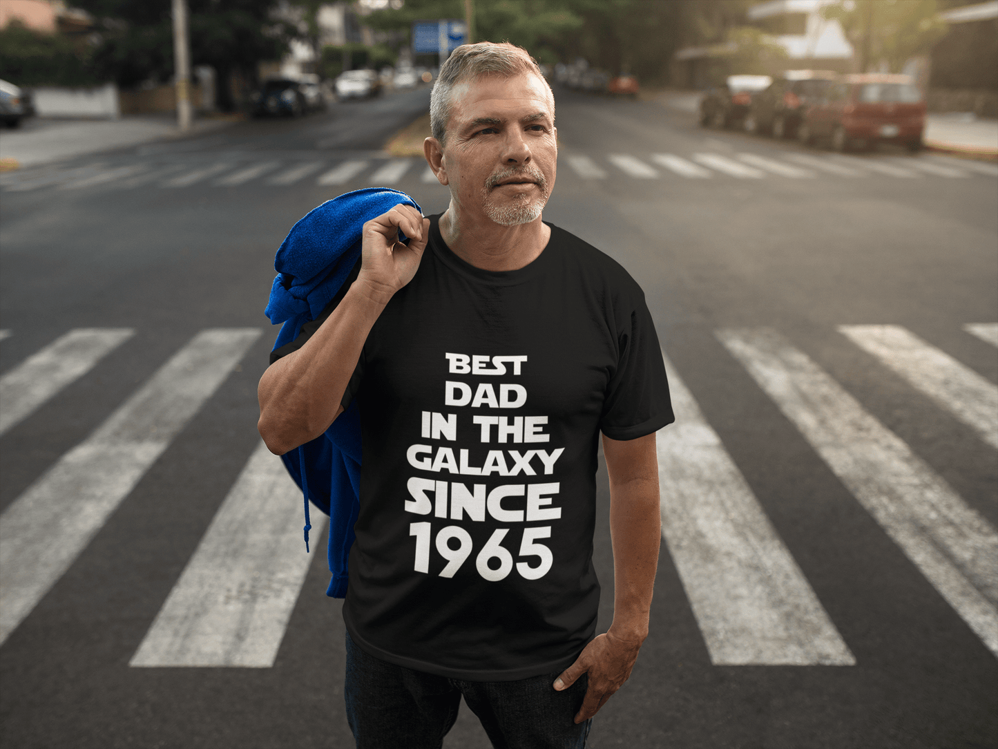 Best Dad, 1965 Best Dad Men's T shirt Black Birthday Gift 00112