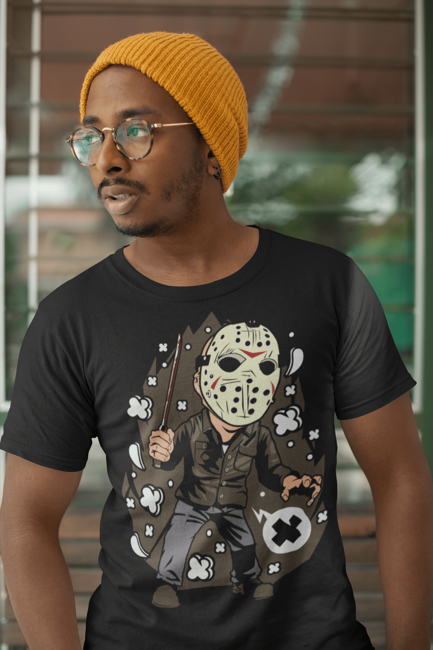 ULTRABASIC Men's T-Shirt Camp Killer - Horror Movie - Anime Apparel - Vintage