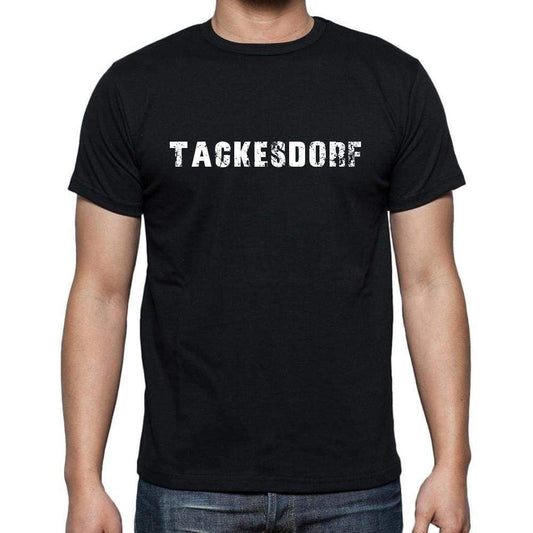 Tackesdorf Mens Short Sleeve Round Neck T-Shirt 00003 - Casual