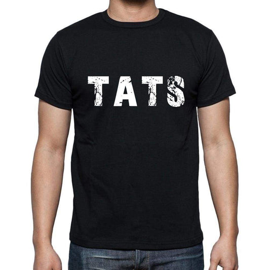 Tats Mens Short Sleeve Round Neck T-Shirt - Casual