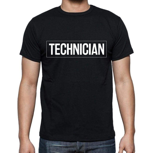 Technician T Shirt Mens T-Shirt Occupation S Size Black Cotton - T-Shirt