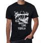 Tequilla Real Men Love Tequilla Mens T Shirt Black Birthday Gift 00538 - Black / Xs - Casual