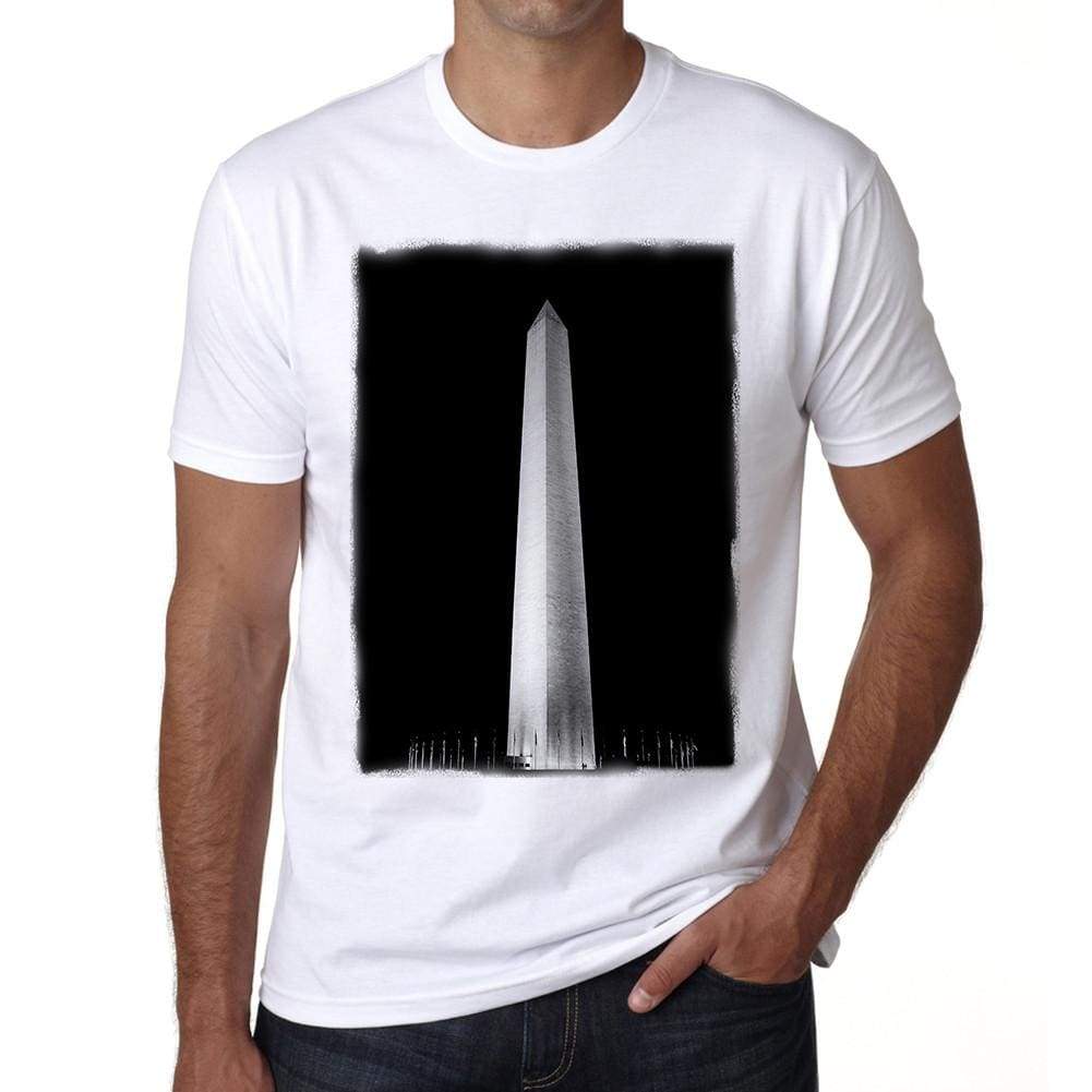 The Washington Monument Mens Short Sleeve Round Neck T-Shirt